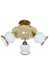 Классическая Люстра SVLIGHT трехламповая поворотная 5018/3 золото