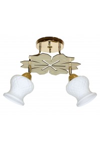 Припотолочная Люстра SVLIGHT двухламповая поворотная 5024/2 золото