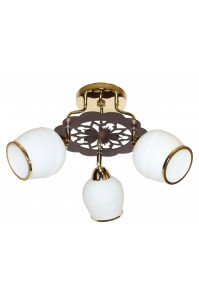 Классическая Люстра SVLIGHT трехламповая поворотная 5048/3 золото