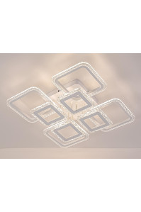Светодиодная люстра SVLIGHT LED 22020-4+4 184W с пультом