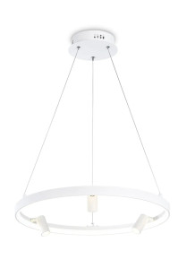 Светодиодная подвесная люстра SVLIGHT круглая 40W 23966/3 WT